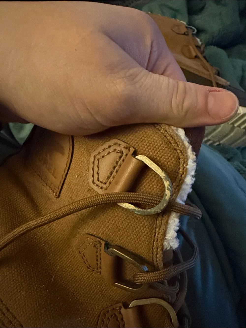 Sorel Women's Brown Faux-Shearling Lined Winter Boots